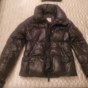 S13 New York Black Puffer Jacket Girls Youth Size 14 LIKE NEW